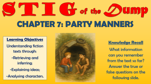 Stig of the Dump - Chapter 7 - Party Manners!