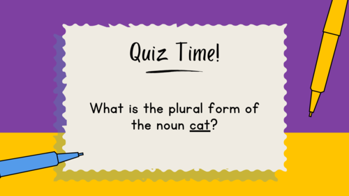 Plural Nouns | Teaching Resources