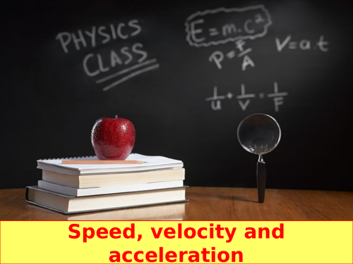 IGCSE Motion (Speed, velocity & acceleration)