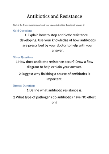 b6-2-antibiotics-and-painkillers-teaching-resources