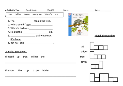 ORT Level 3 - Worksheets to support reading books | Teaching Resources