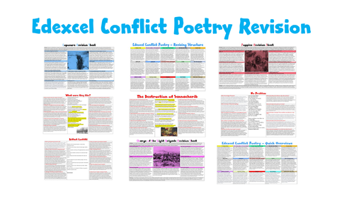 Edexcel Conflict Poetry Revision