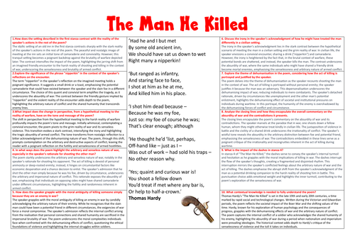 The Man He Killed