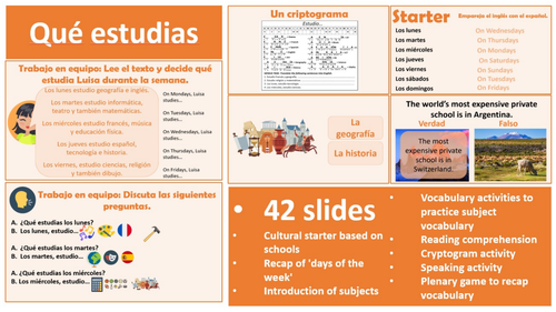 Viva 1, Module 3.1 - Qué estudias