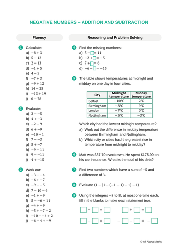 Key Number Skills | Teaching Resources
