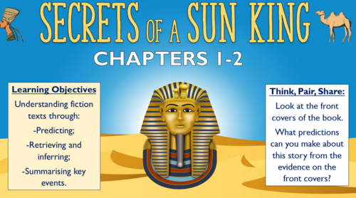 Secrets of a Sun King - Chapters 1 and 2 - Double Lesson!