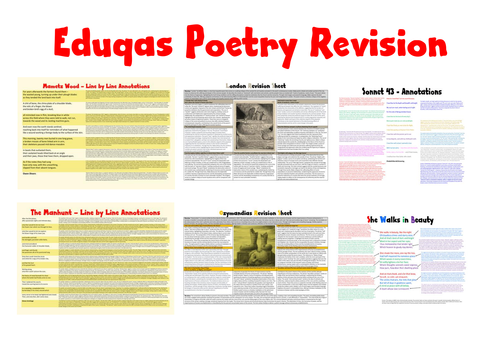 Eduqas Poetry Revision