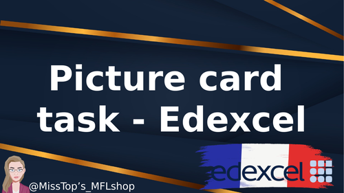 Introduction to the picture card task (GCSE Edexcel)