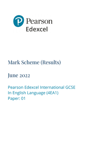 Pearson Edexcel IGCSE Paper 1 Non-fiction reading | Teaching Resources