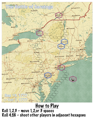 American Revolution Board Games #14 Saratoga | Teaching Resources