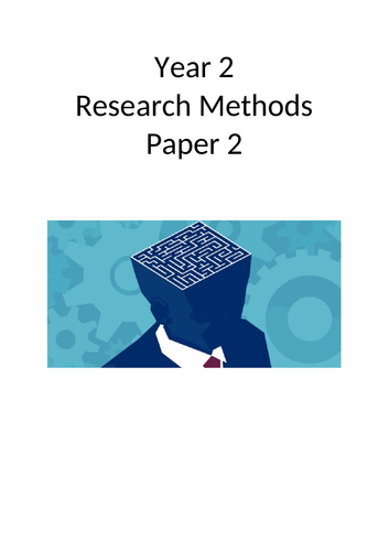 Year 13 Research Methods Booklet | Teaching Resources