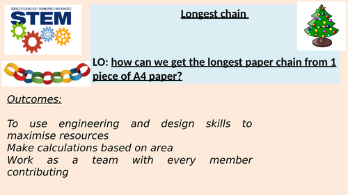 STEM Club Project Longest Chain