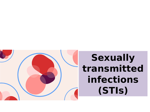 Pshe Sexually Transmitted Infections Sti Teaching Resources