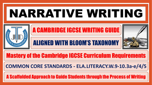 Narrative Writing - PPT | Teaching Resources