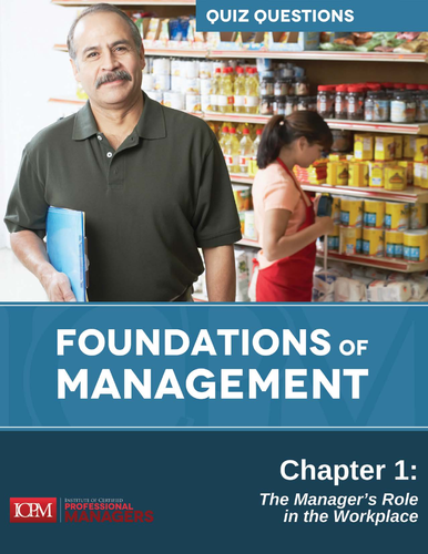 Organisation Management - Lesson 2 Management and Managers | Teaching ...