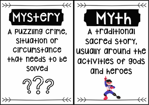 Story types classroom display/bunting | Teaching Resources