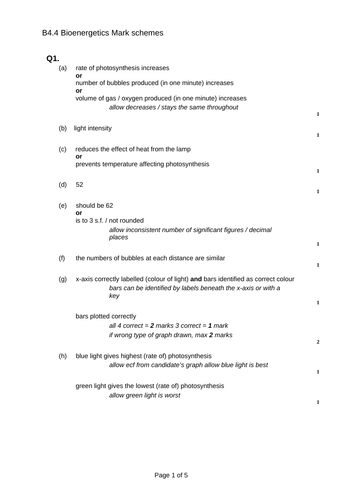AQA Biology Paper 1 Revision materials GCSE | Teaching Resources