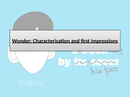 Wonder | Teaching Resources