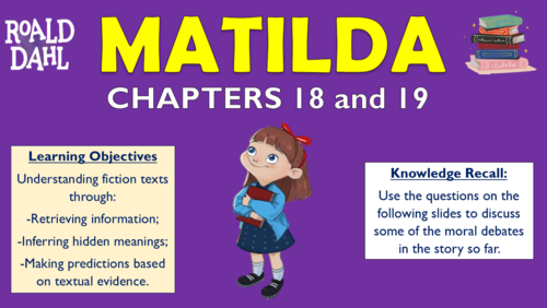 Matilda - Lesson Bundle! | Teaching Resources