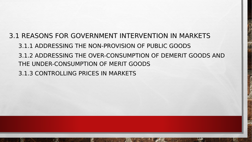 YEAR 12 ECONOMICS CAMBRIDGE PRESENTATIONS: Powerpoint notes | Teaching ...