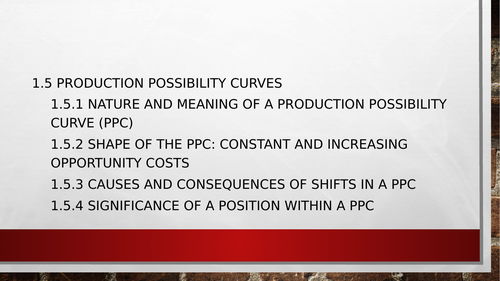 YEAR 12 ECONOMICS CAMBRIDGE PRESENTATIONS: Powerpoint notes | Teaching ...