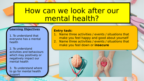 Mental health - KS3