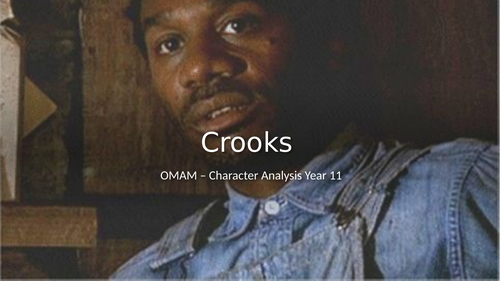 Crooks and Candy - Of Mice and Men | Teaching Resources