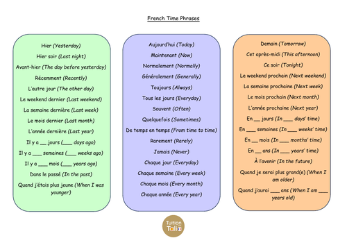 french-time-phrases-visual-display-teaching-resources