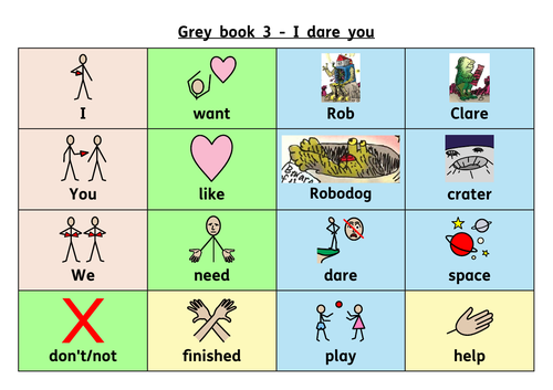 RWI Set 7 (Grey) Book 3 - I dare you resources | Teaching Resources