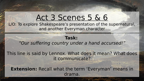 Macbeth - Full Unit of Work - AQA GCSE Literature Paper 1 | Teaching ...