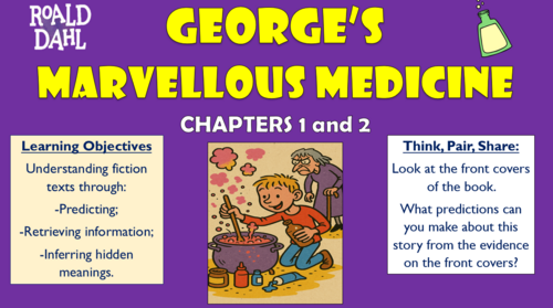 George's Marvellous Medicine - Chapters 1 and 2 - Double Lesson!