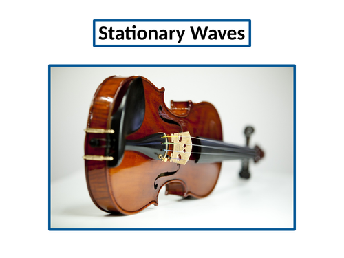Stationary Waves - A Level Physics | Teaching Resources