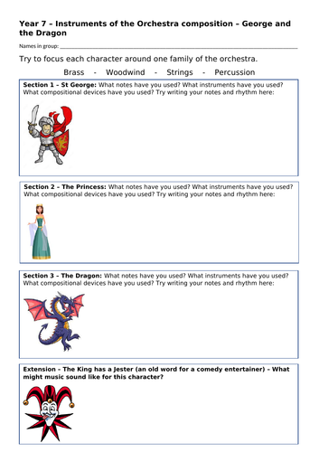 Instruments of the orchestra | Teaching Resources