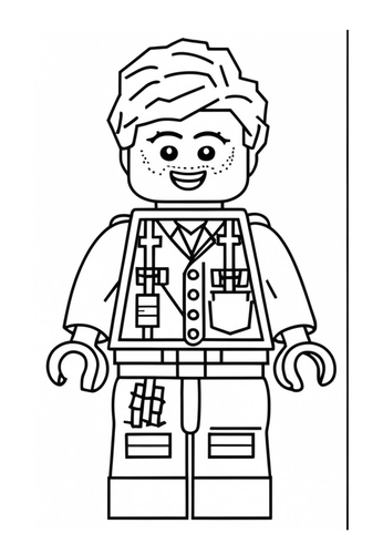 NEW 20x Lego Minifigures Display Coloring Colouring Pages Sheets for ...