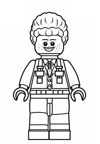 NEW 20x Lego Minifigures Display Coloring Colouring Pages Sheets for ...