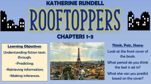 Rooftoppers - Katherine Rundell - Chapters 1-3!