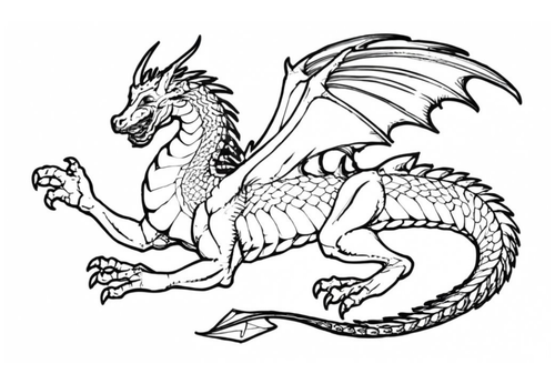 20 A4 Dragon Themed Colouring / Coloring Sheets, Pages / Mindfulness ...