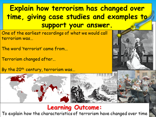History of Terrorism | Teaching Resources