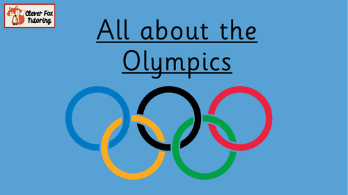 All about the Olympics. Paris Olympics 2024. Powerpoint. Lesson ...