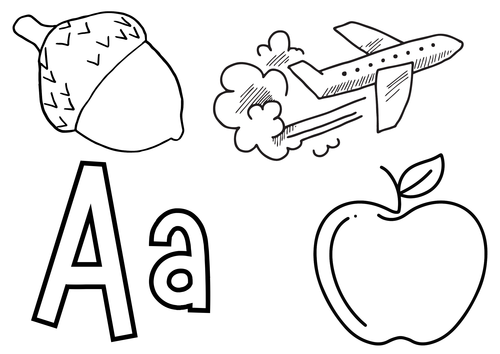 A-Z Alphabet Colouring Sheets | Teaching Resources