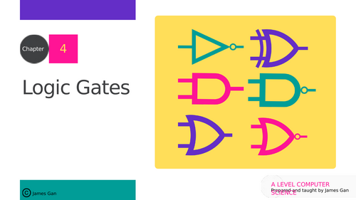 AS & A Level Computer Science 9618 (2024-2026) - C4: Logic Gates and ...