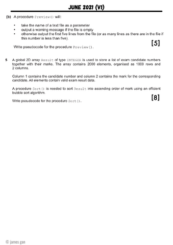 AS & A Level Computer Science 9618 (2024-2026) - C12: Problem-Solving ...