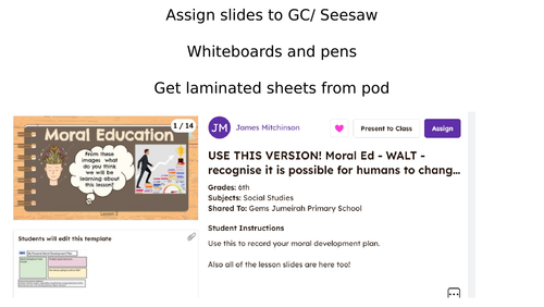 Moral Education (UAE) - Y6 - Personal Development and Growth | Teaching ...