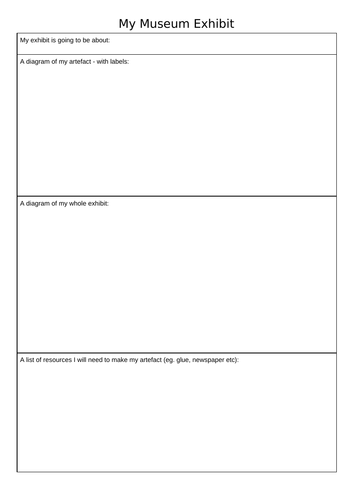 Ancient Greece Museum Exhibition | Teaching Resources