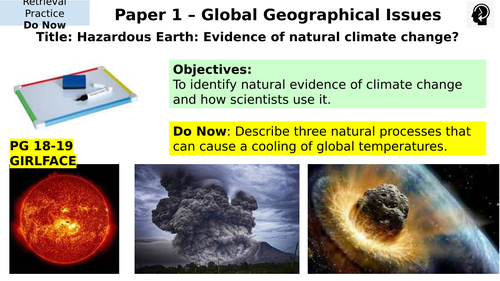 Edexcel B GCSE Geography Hazardours Earth Complete Set of Lessons ...