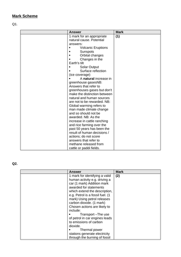 Edexcel B GCSE Geography Hazardours Earth Complete Set of Lessons ...