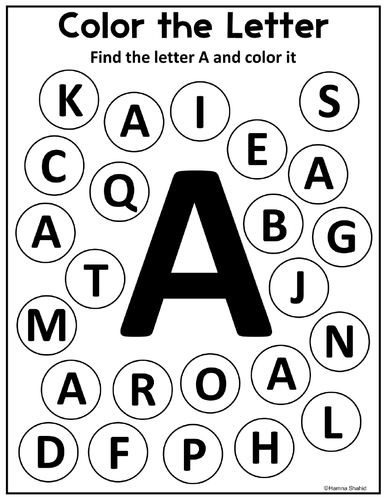 Alphabet Coloring Pages - Uppercase & Lowercase Letters | Teaching ...