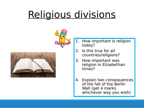 Early Elizabeth 3 - Religious Settlement