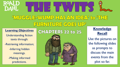 The Twits - Chapters 22 to 25 - 'Muggle-Wump has an Idea' to 'The Furniture Goes Up!'
