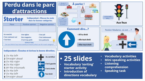 Studio 1, Module 4.2 - Perdu dans le parc d'attractions